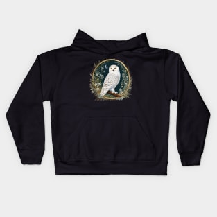 Snowy Owl Kids Hoodie